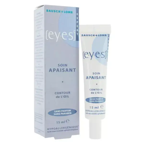 Bausch & Lomb Dermatology Eyes Creme Suavizante para Contorno dos Olhos 15ml