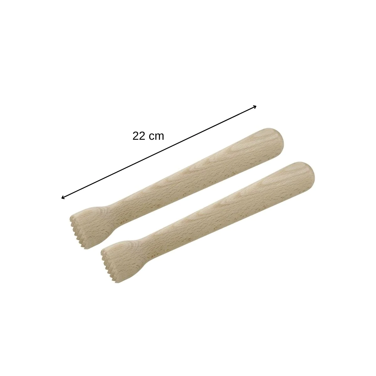 Lot de 2 pilons cocktail en bois FM Professional