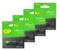 GP Ultra+ G-Tech AAA / MN2400 / LR03 Alkaline Batterij 16 stuks