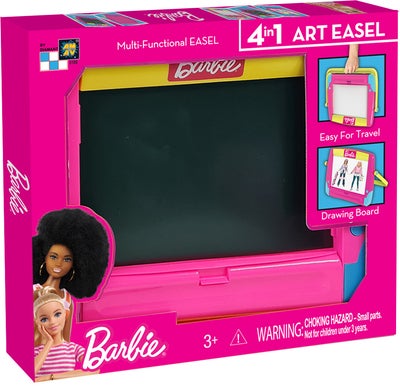 Barbie 4-in-1 Tegnebrett med Staffeli