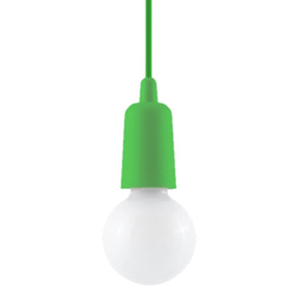 famlights | Dani hanglamp in groen E27 1-lichts