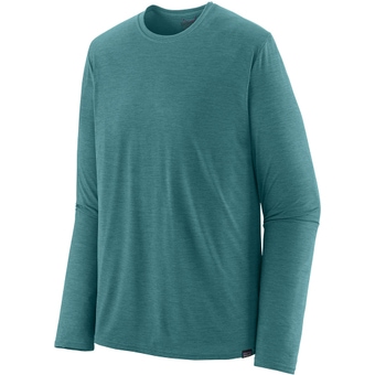 Patagonia Cap Cool Daily Langarmshirt Wetland Blue - Light Wetland Blue X Herren
