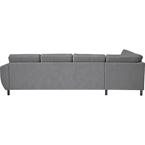 Rom Nordic vendbar hjørnesofa med chaiselong - antracit