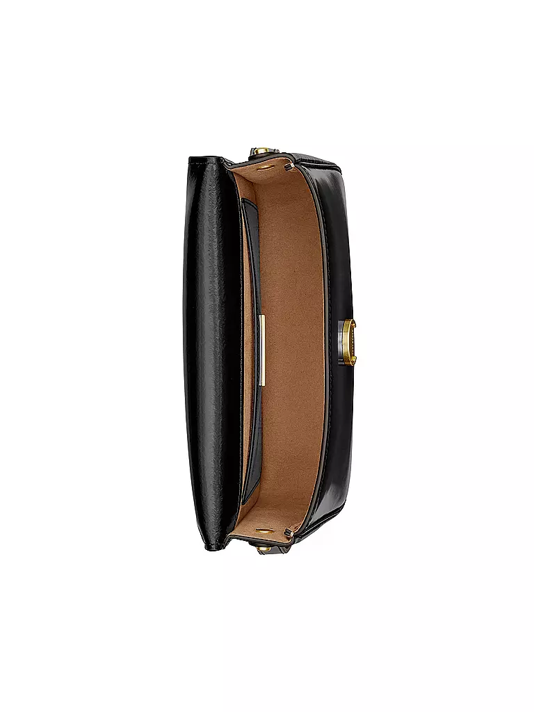 TORY BURCH Ledertasche - Umhängetasche ROBINSON schwarz