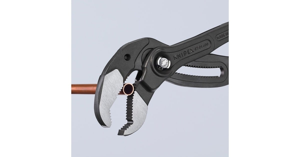 KNIPEXCobra XL Waterpomptang 8701400 zweedse- / waterpomp-tang  (Rood)