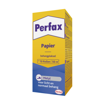 Perfax Metyl behangplaksel blauw 125 gram