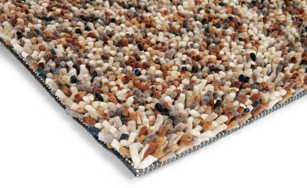 Vloerkleed Natural 170501 Dots  | Brink & Campman