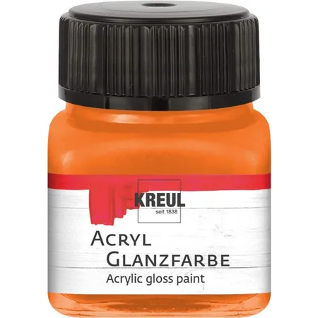 KREUL Acryl Glanzfarbe Orange 20 ml
