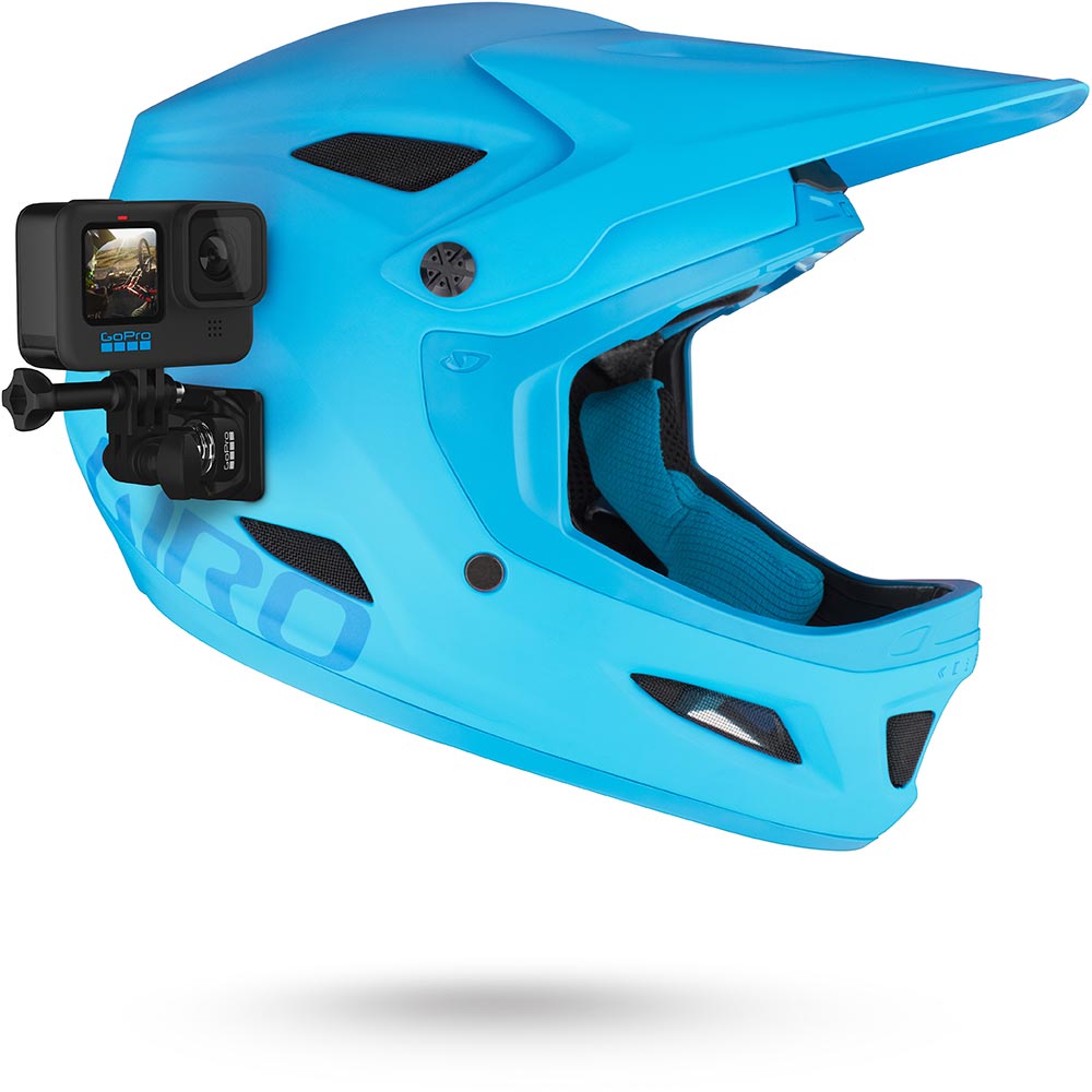 GoPro - Fixation frontale et latérale pour casque