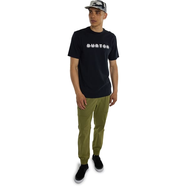 T-shirt BURTON MEN'S COSMIST SHORT SLEEVE T-SHIRT TRUE BLACK
