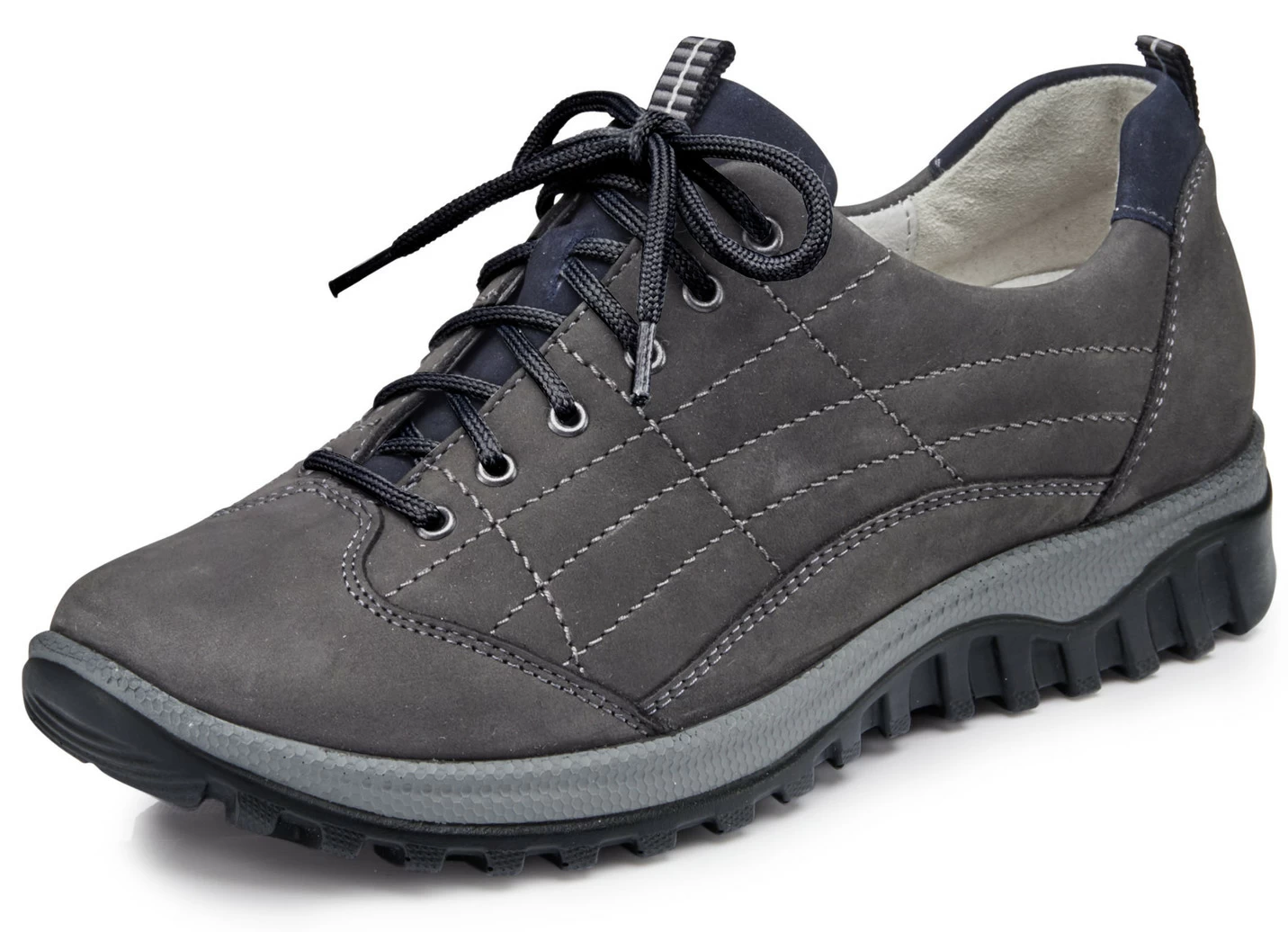 Waldläufer Schnürschuh aus hochwertigem Leder