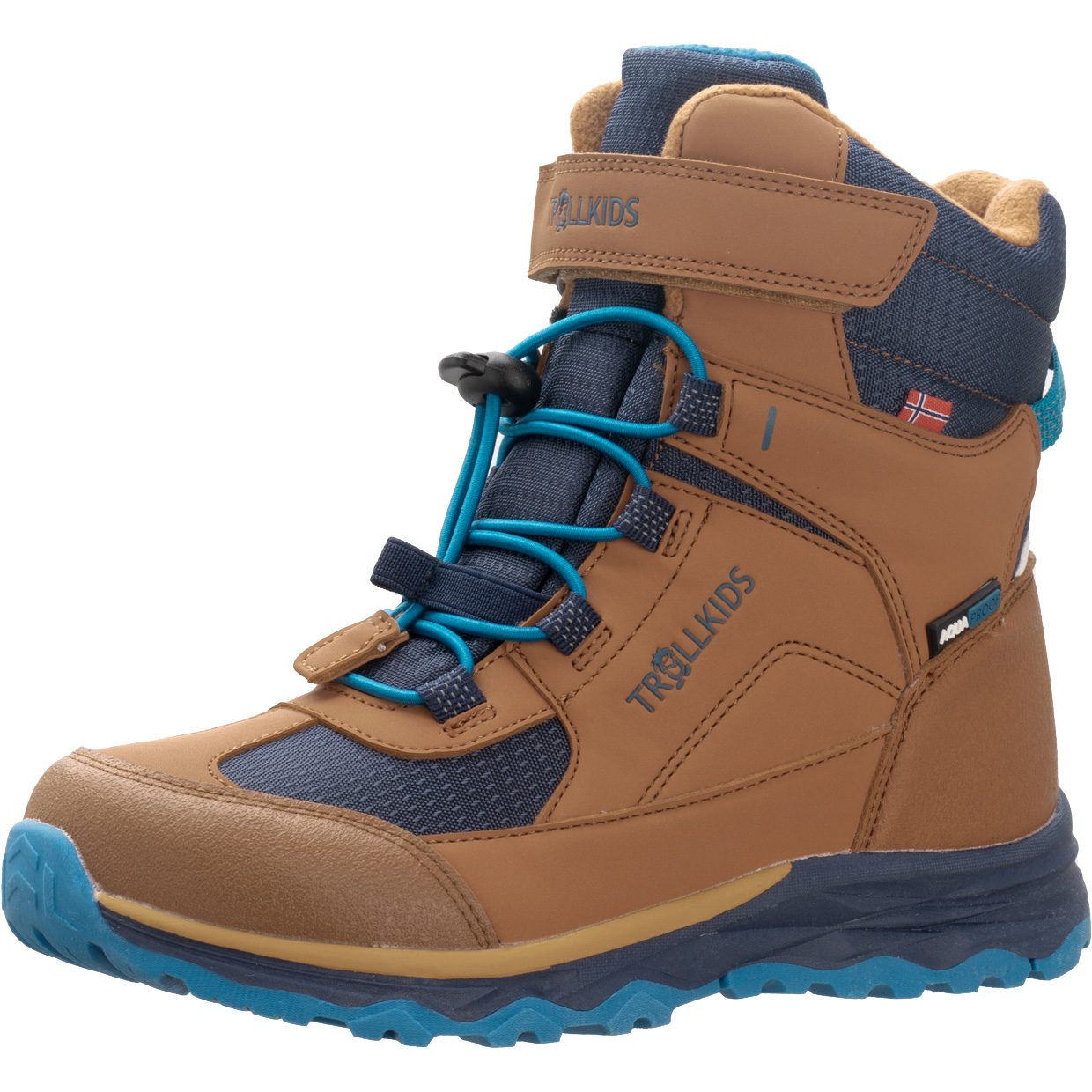 Trollkids Hafjell Winterstiefel Kinder almond