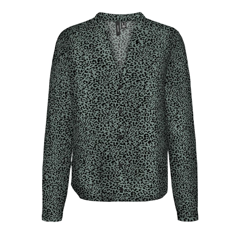 Vero Moda Blouse Verte/Noir Femme Vero Moda Merve