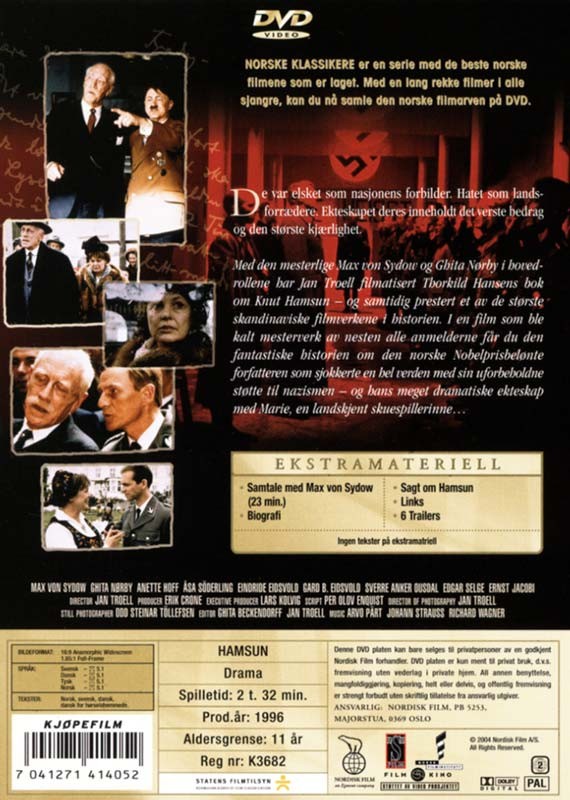 Hamsun - DVD