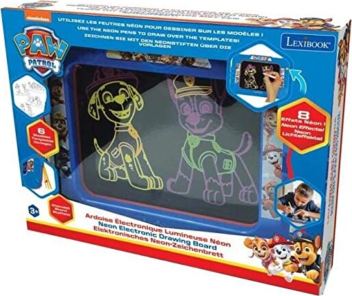 Paw Patrol - Tegnetavle - Med Skabeloner - Lexibook