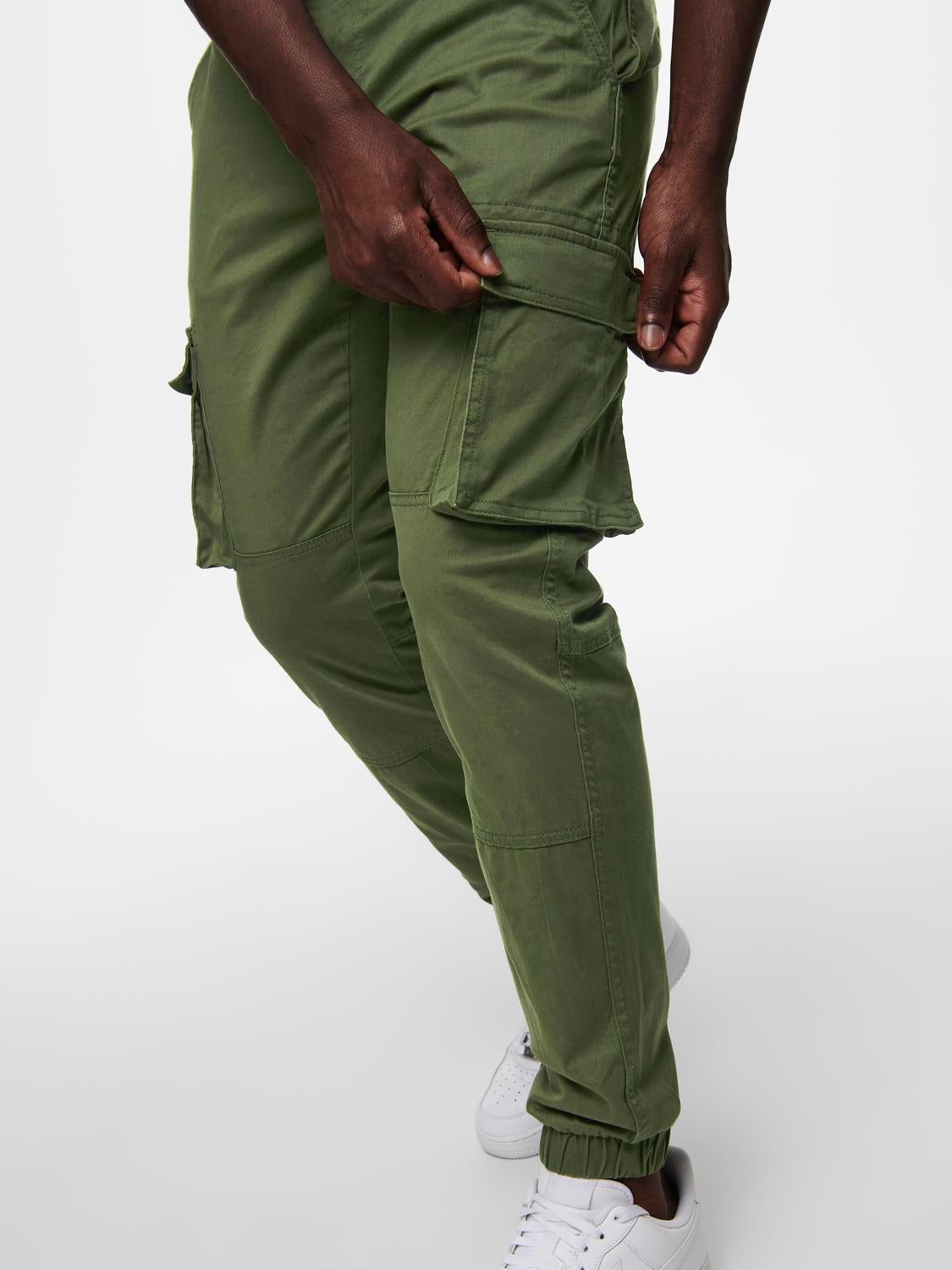 ONSCAM Verjüngt Cargo-Hose Olive Night