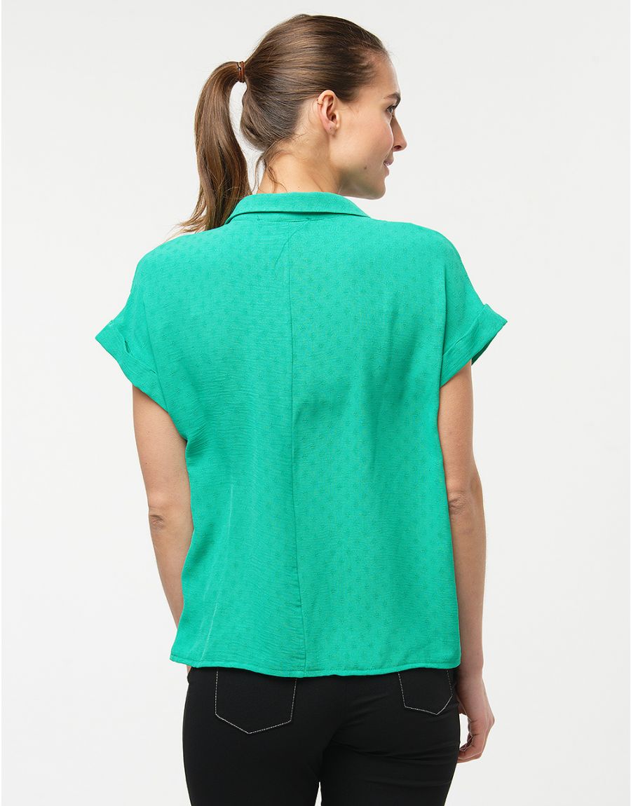Blouse fluide menthe
