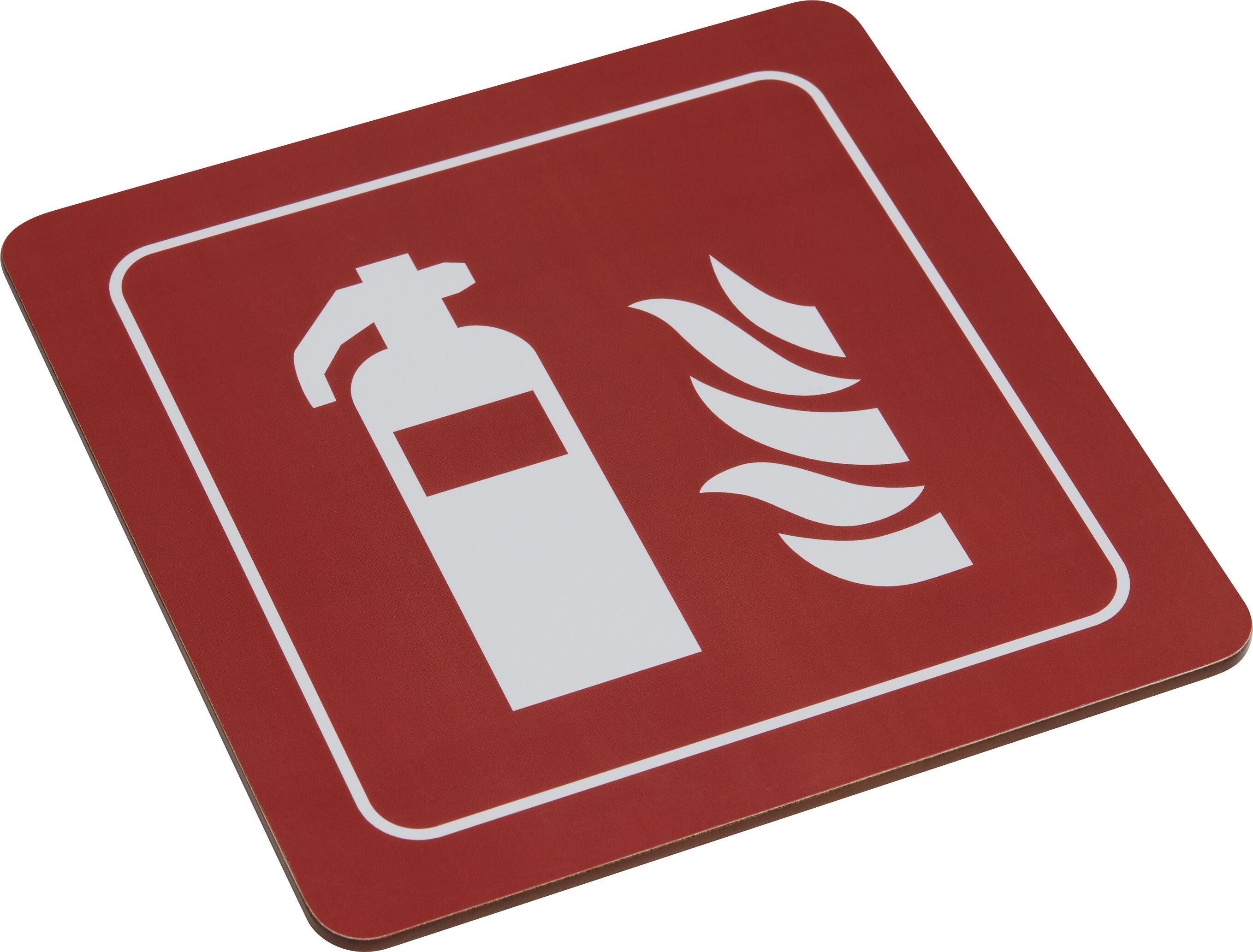 PICTO TOPFUNTERSETZER FEUERLOESCHER 20CM - Blau / B: 20.0 cm x T: 20.0 cm x H: 0.5 cm
