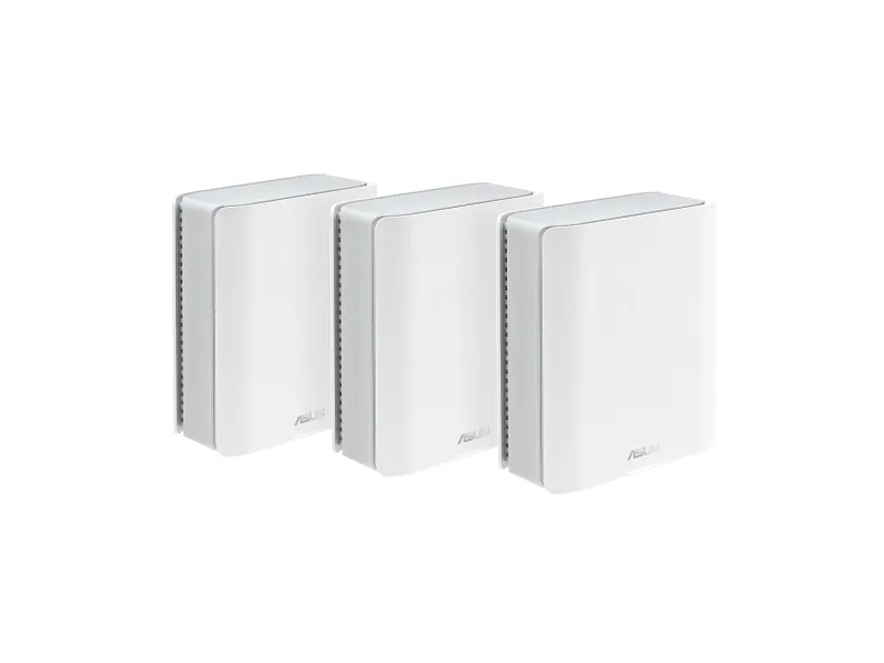 ASUS ZenWiFi BT10 - Wi-Fi-system - (3 routere) - op til 6000 sq.ft - mesh 10GbE, 5GbE, 2.5GbE, Wi-Fi 7 Multi-Band