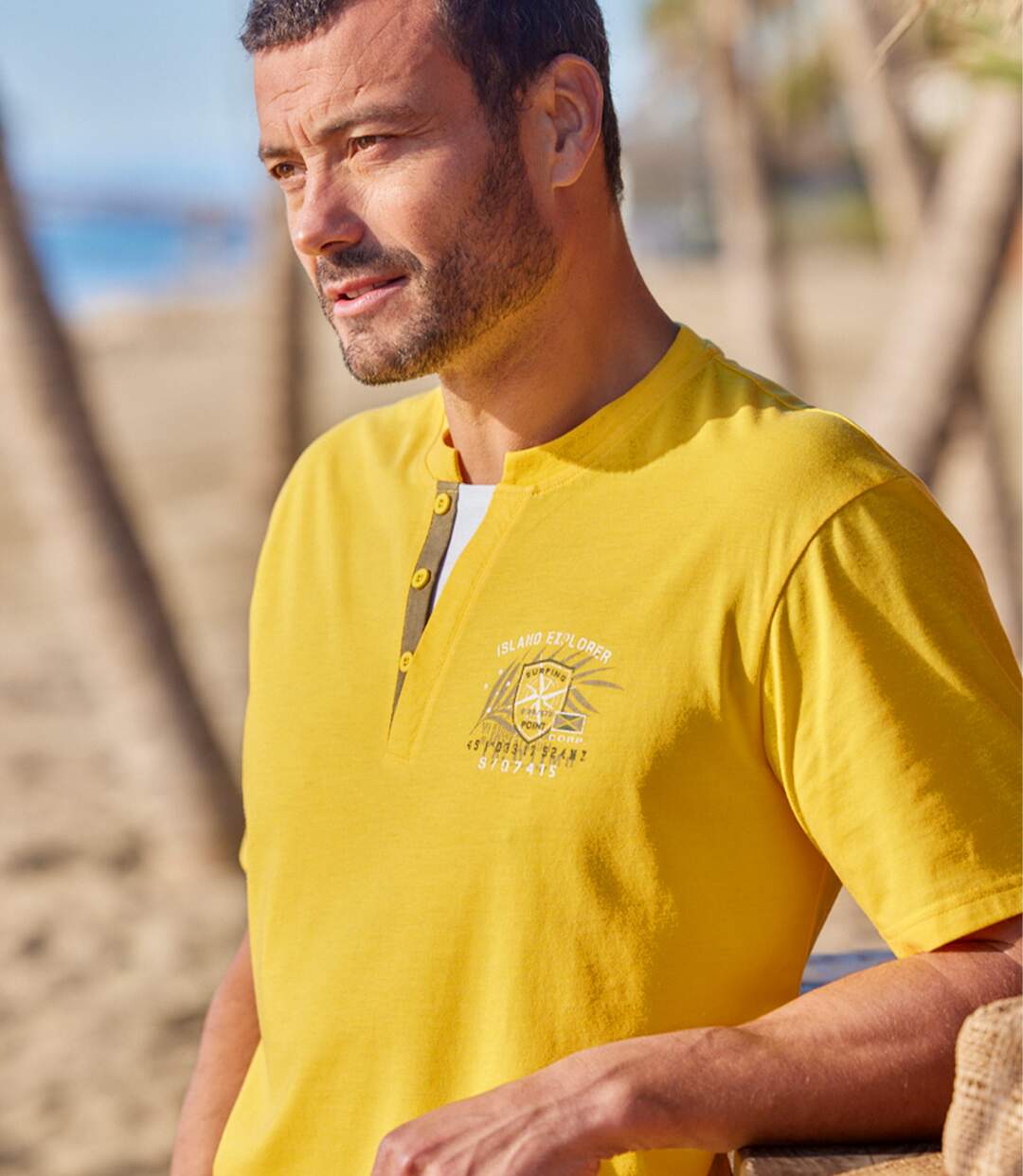 Lot de 2 Tee-Shirts Double Col