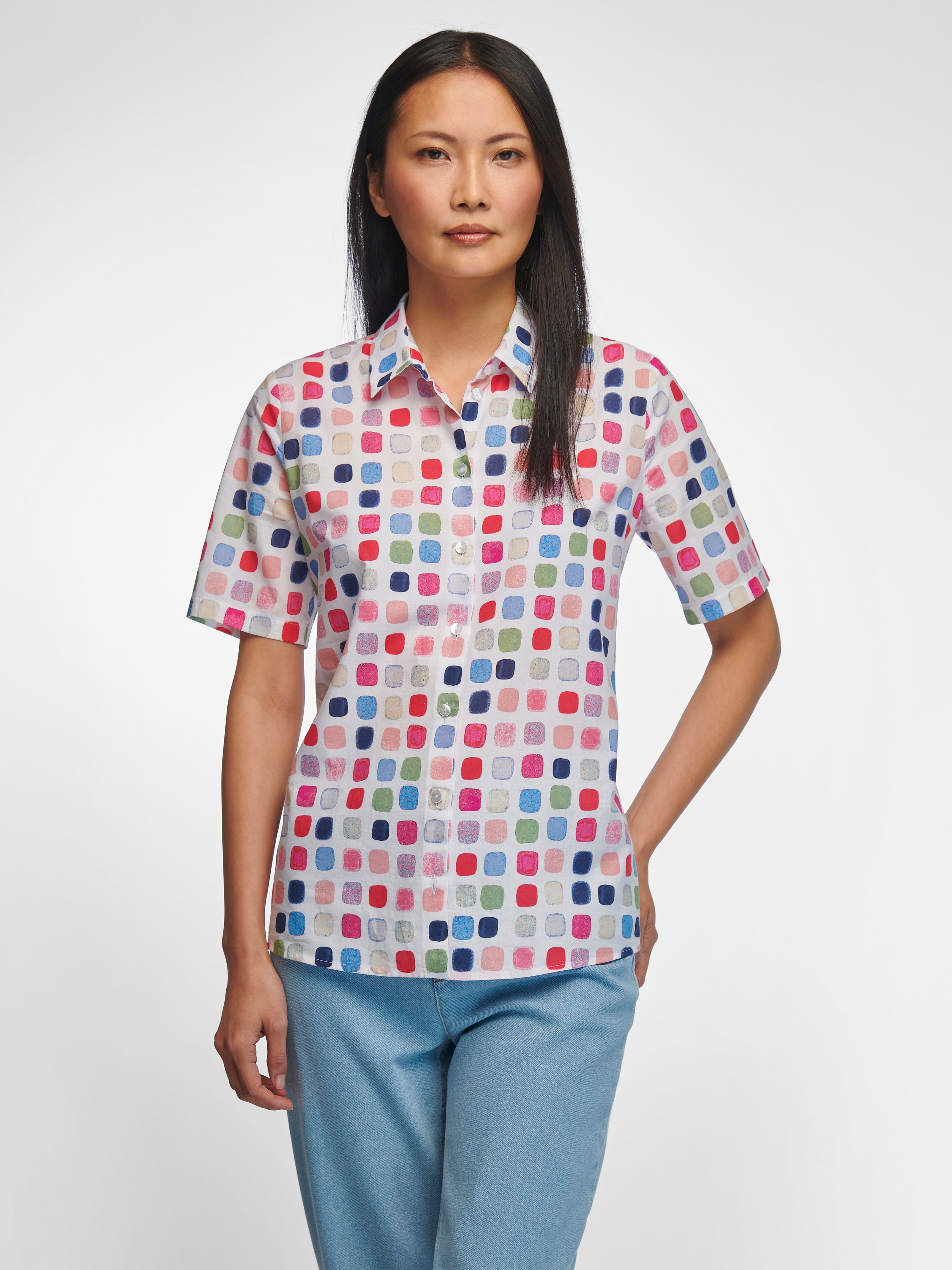 Bluse mit 1/2-Arm
