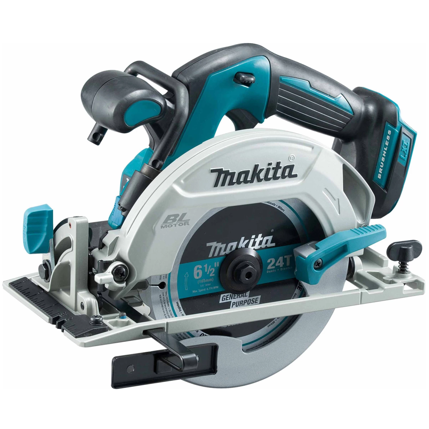 Makita DHS680Z 18V Li-Ion accu cirkelzaag body - 165mm - linkshandig - koolborstelloos
