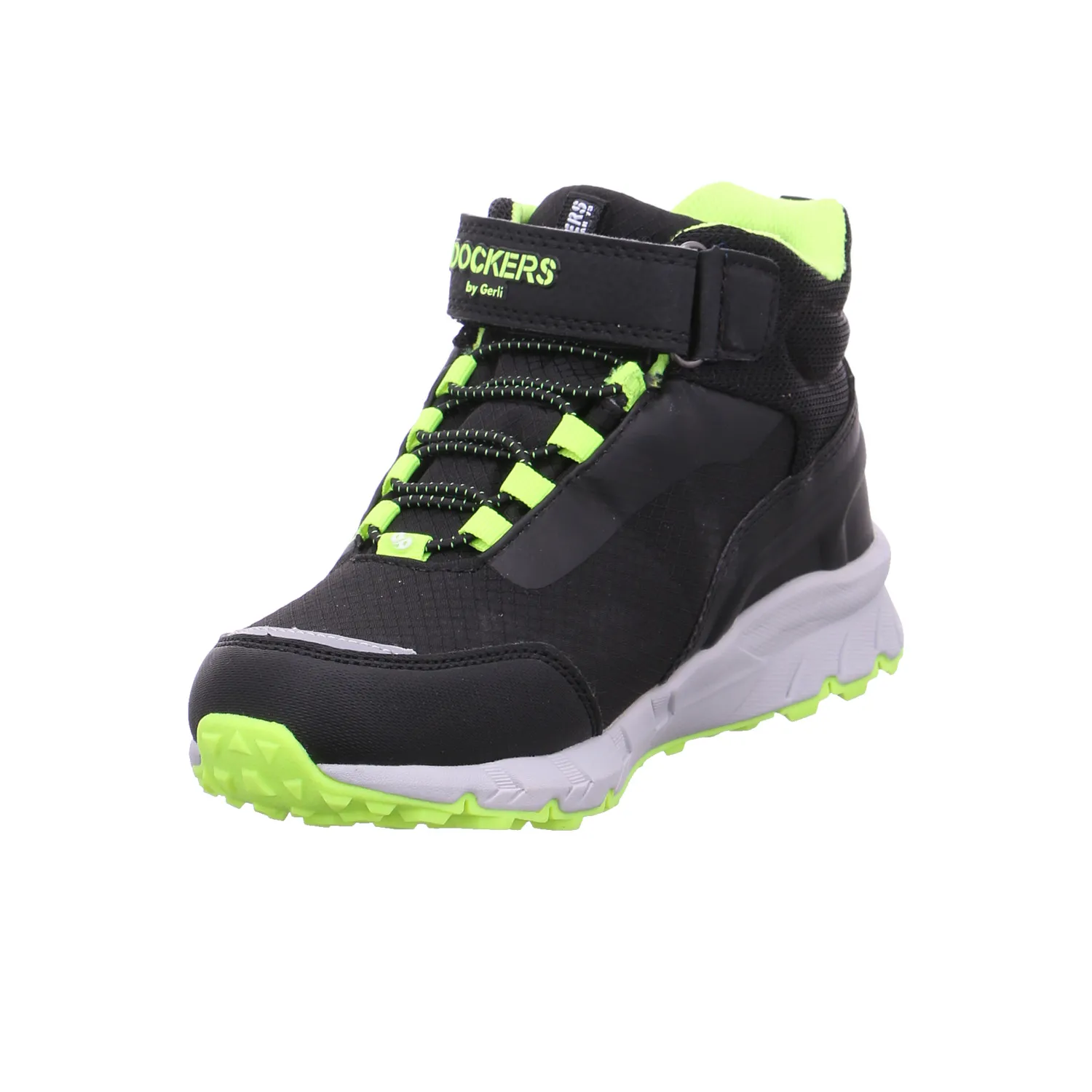 DOCKERS Jugend-Boot Schwarz Lederimitat  Boot