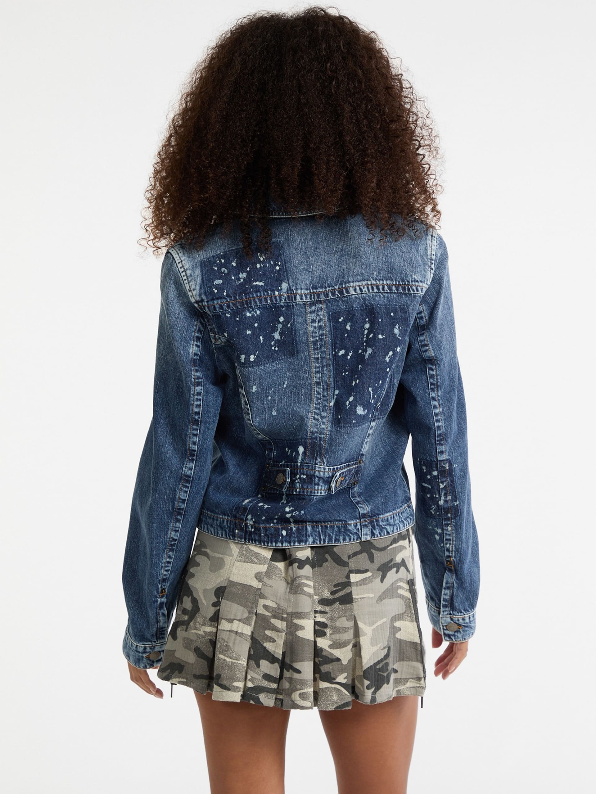 Jaqueta jeans Harrington da GUESS Originals