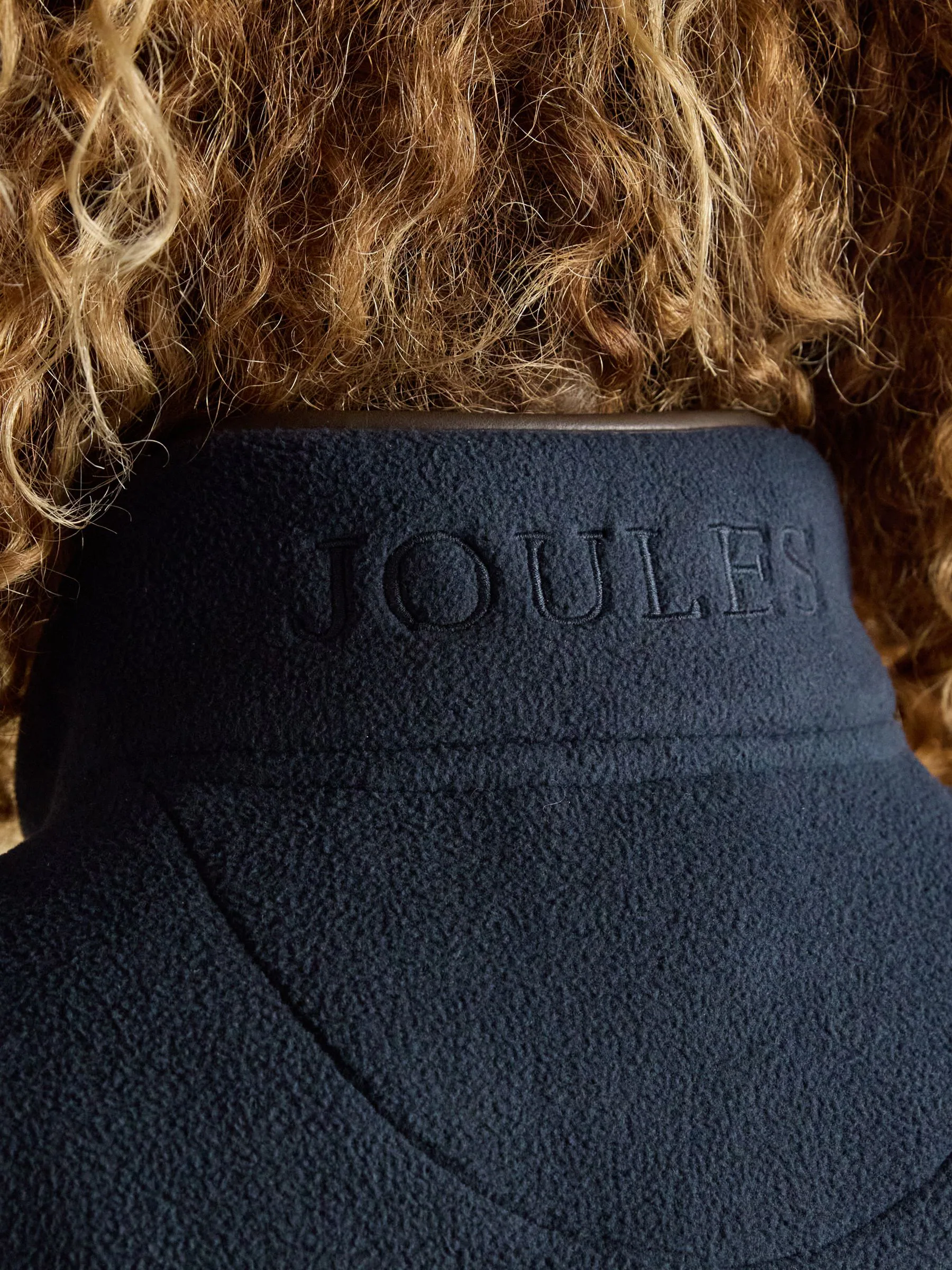 Donkerblauw - Joules Heritage fleece bodywarmer