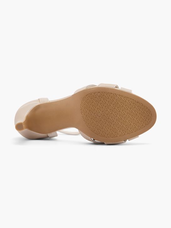Catwalk Spangenpumps beige