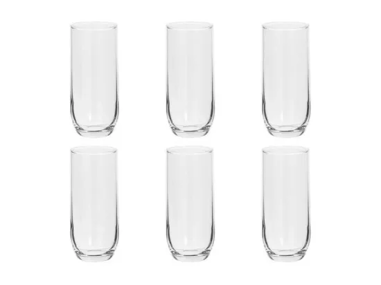 Lot de 6 verres haut 