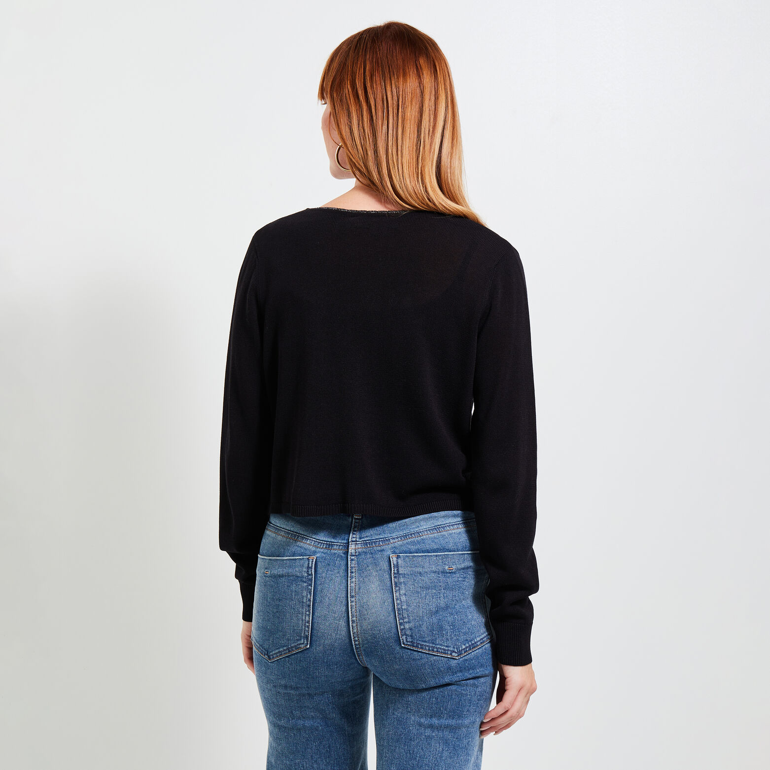 Gilet court femme