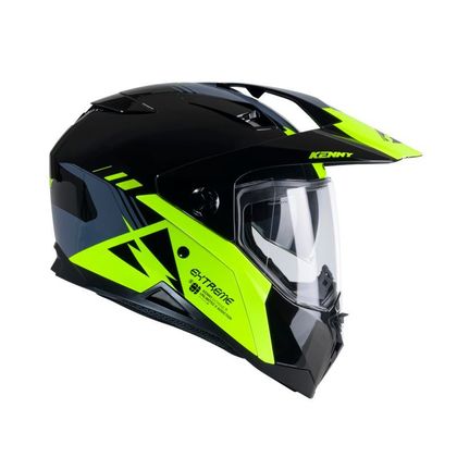 Casque Kenny EXTREME - GRAPHIC - Jaune / Noir