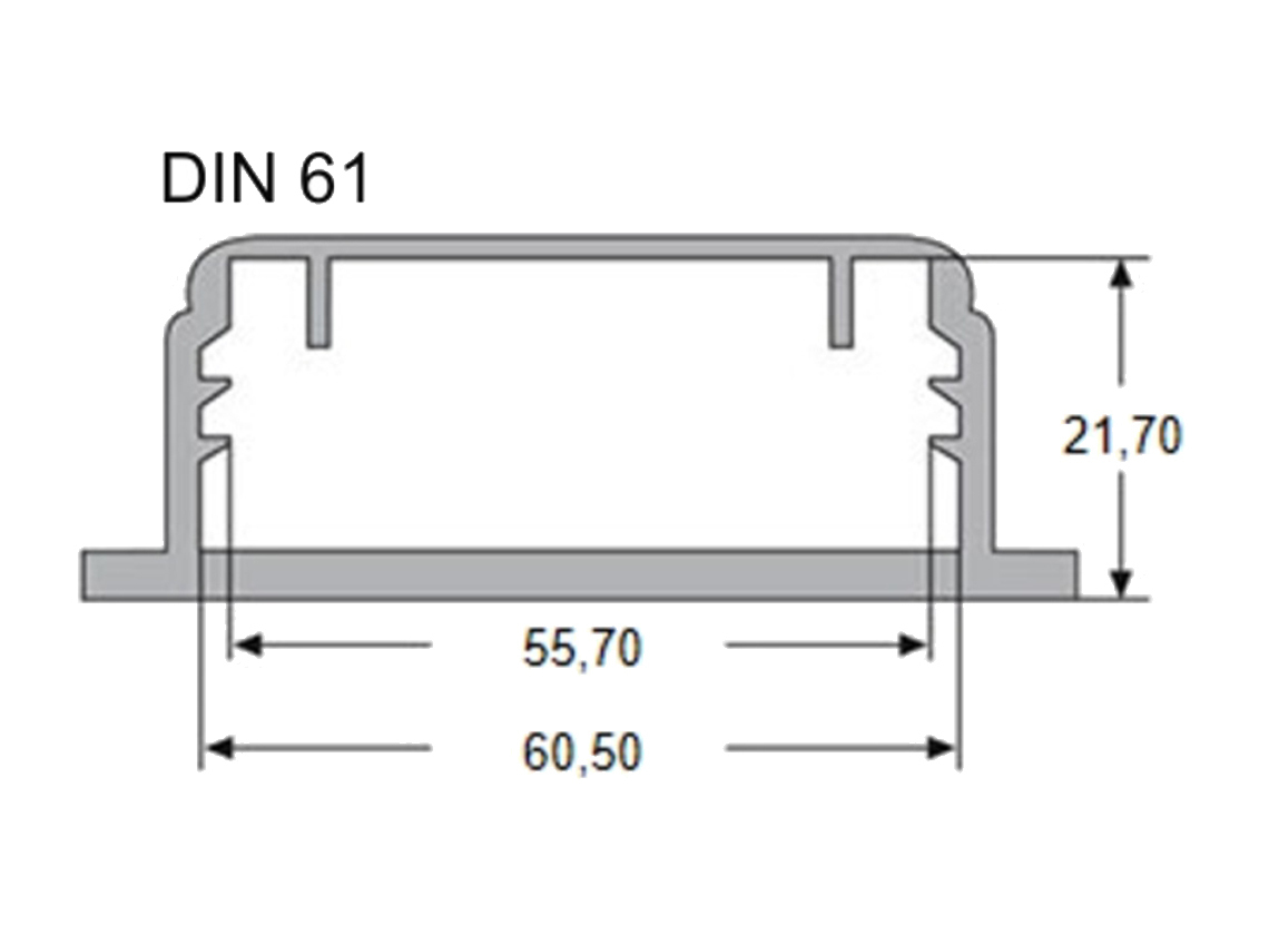Comet DIN 61 schroefdop
