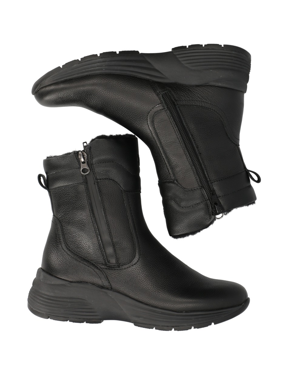 Glattleder Boot