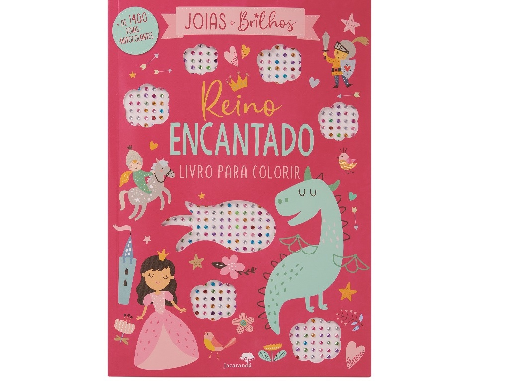 LIVRO REINO ENCANTADO: JOIAS BRILHOS