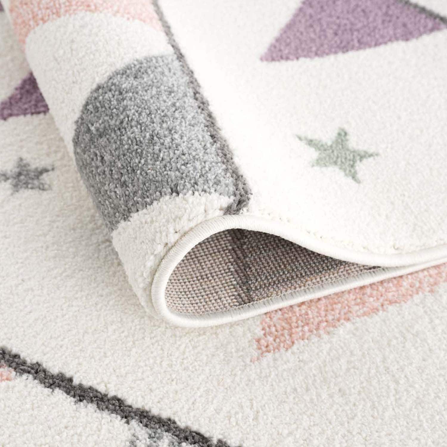 Carpet City Kinderteppich »Anime9381« rechteckig 11 mm Höhe Spielteppich, Wimpel, Weicher Flor, Pflegeleicht, Kinderzimmer