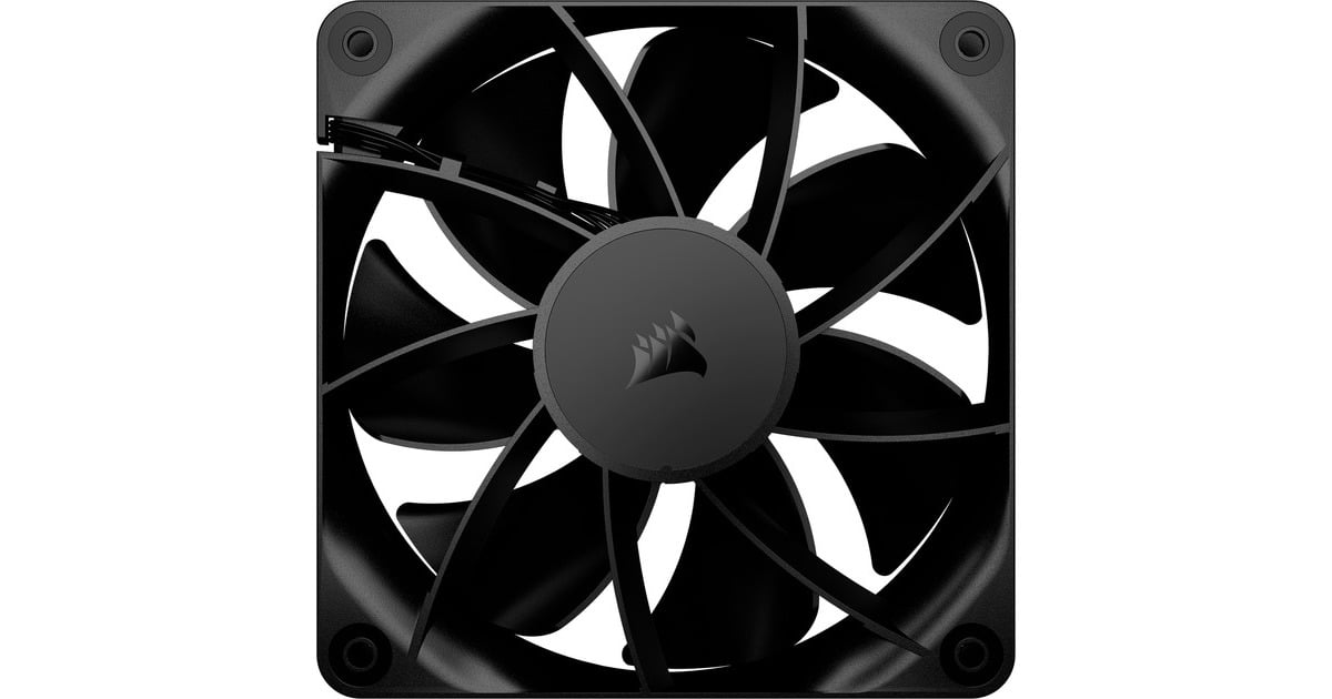 CorsairRS120 PWM case fan  (Zwart, 120 x 120 x 25 mm)
