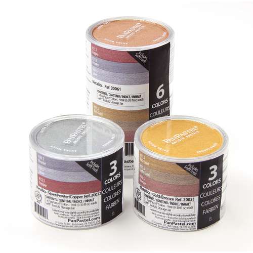 PANPASTEL® Künstlerpastelle Metallic-Sets