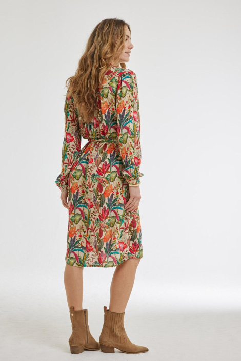 DIDI beige dames jurk