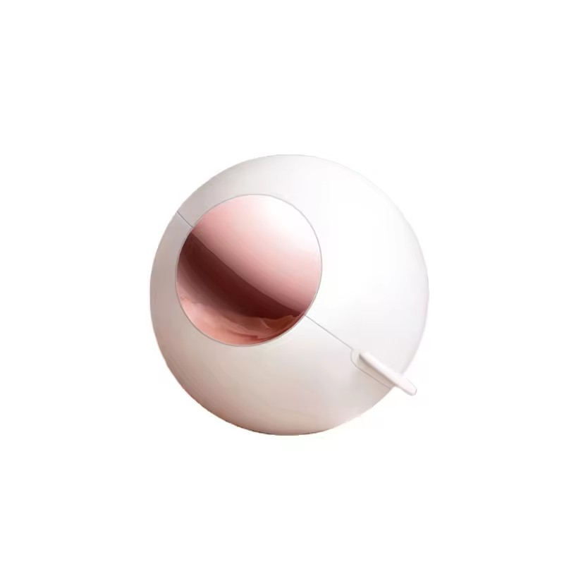 (Ø65mm) Wiederverwendbare Fussel Entferner Kugel Reinigungsball Schmutz Roller für Staub / Tierhaare - Weiss