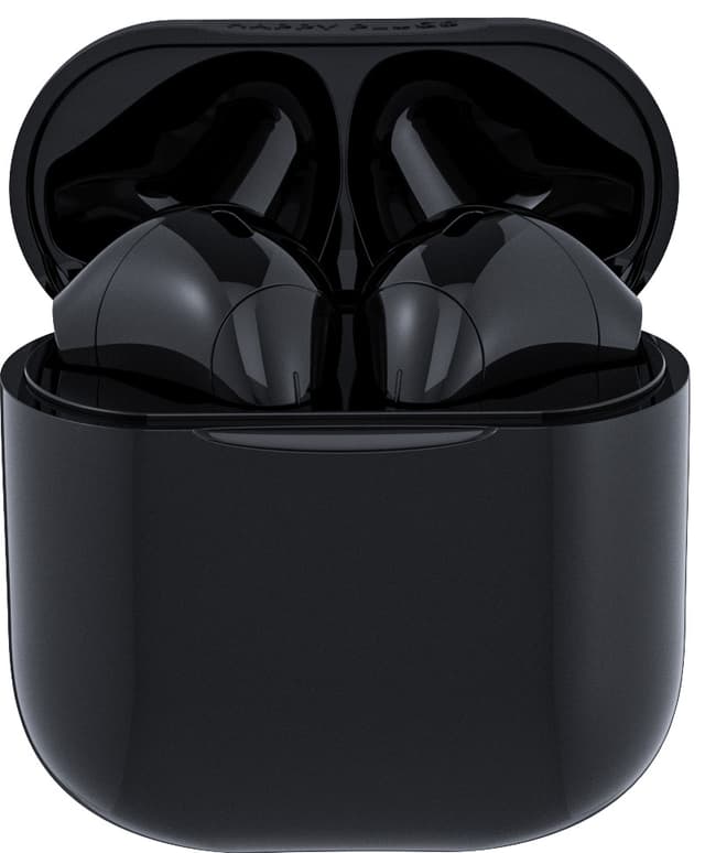 Happy Plugs Joy ægte trådløse in-ear høretelefoner (sort)