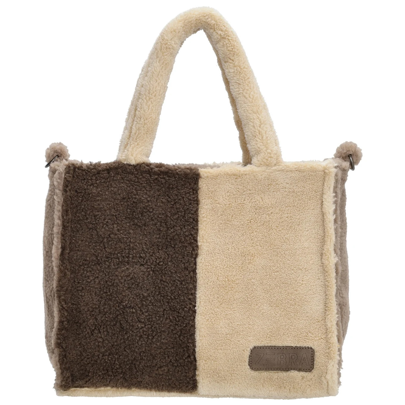 Zebra Trends Teddy Denise Handtas M donkerbruin