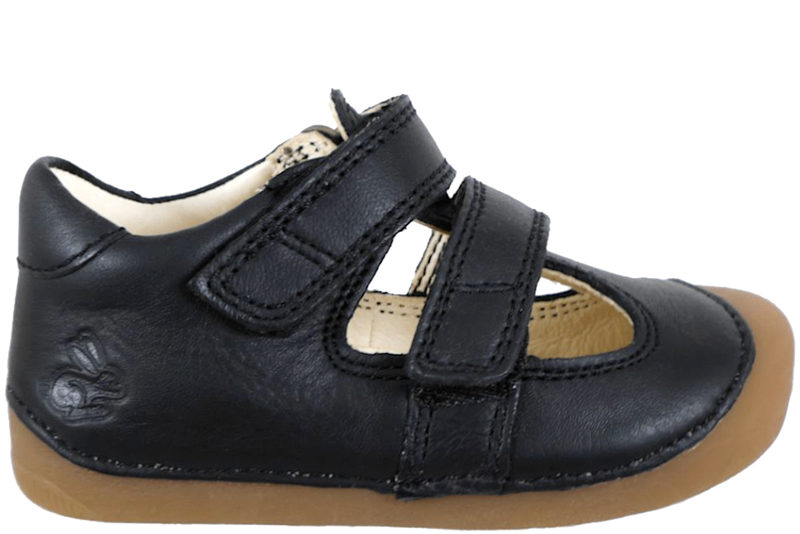 BUNDGAARD PETIT SUMMER SANDAL I SORT SKIND