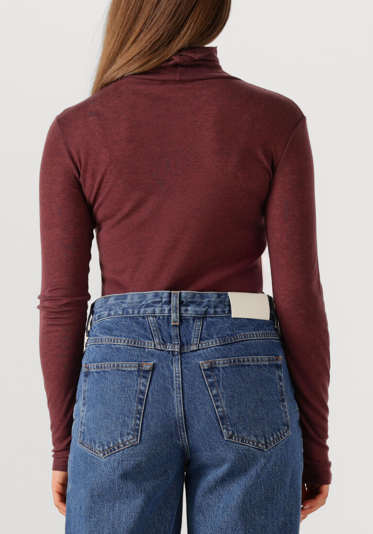 bordeaux closed trui turtle neck