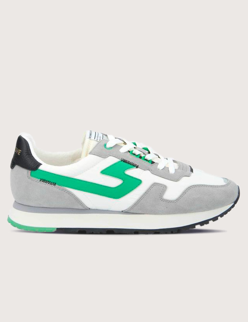 SCHMOOVE BASKETS HOMME ATHENE RUNNER GRIS CLAIR
