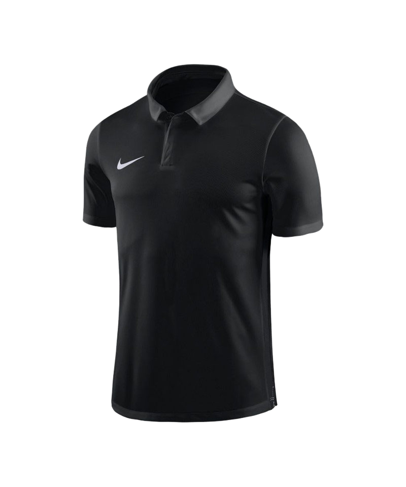 Nike Academy 18 Football Poloshirt Schwarz F010
