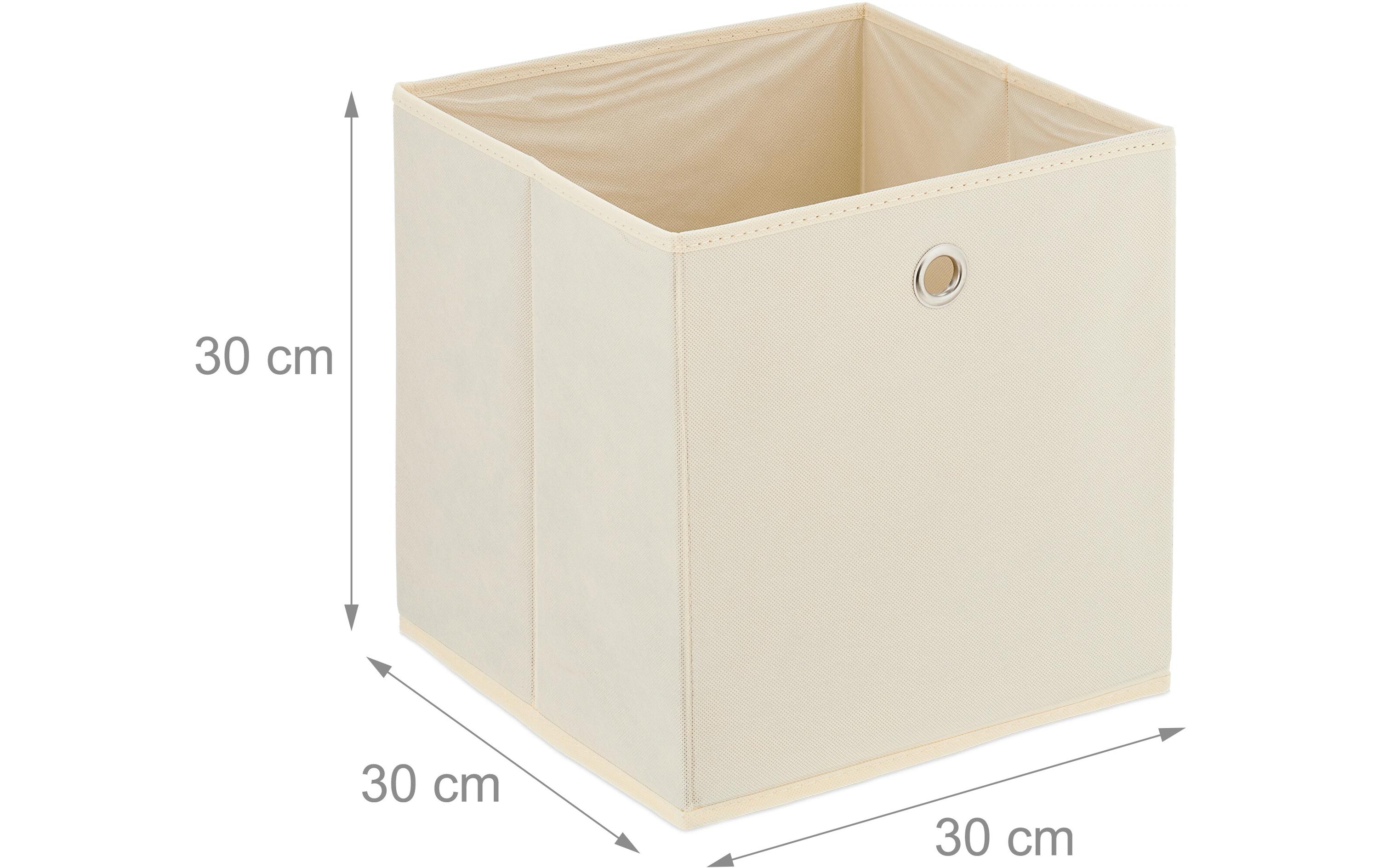 Aufbewahrungsbox 4er Set CremeRegalaufbewahrungsbox für das Kinderzimmer