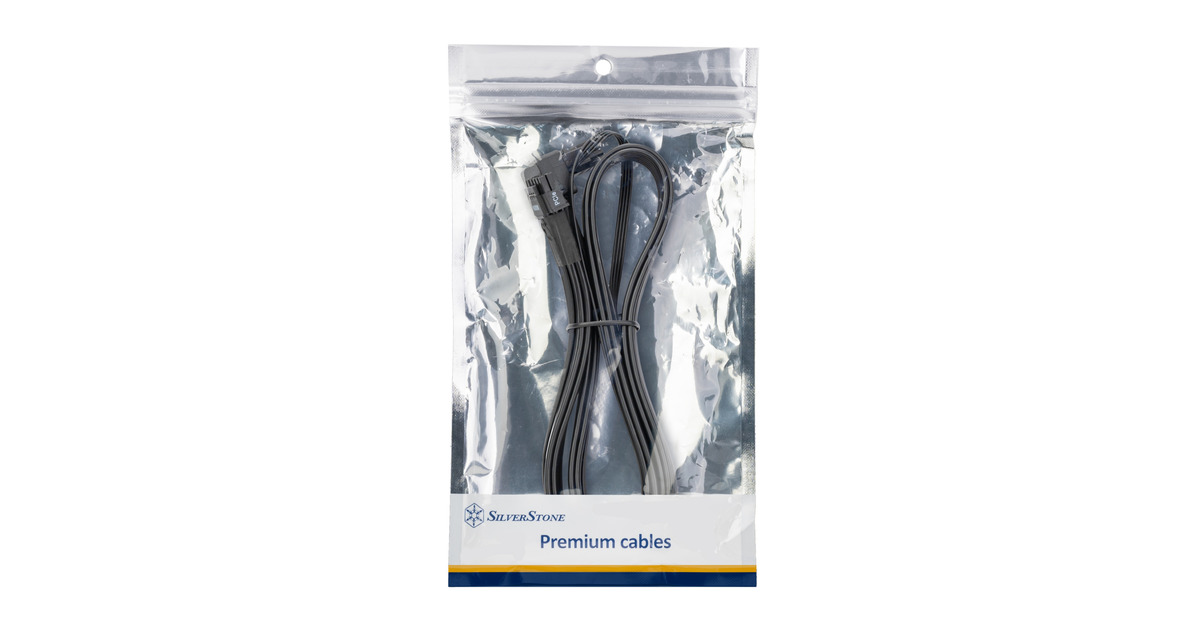 SilverStonePP15-90 kabel  (Zwart)