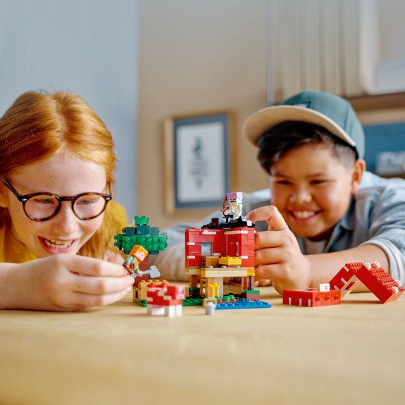 La maison champignon LEGO Minecraft 21179